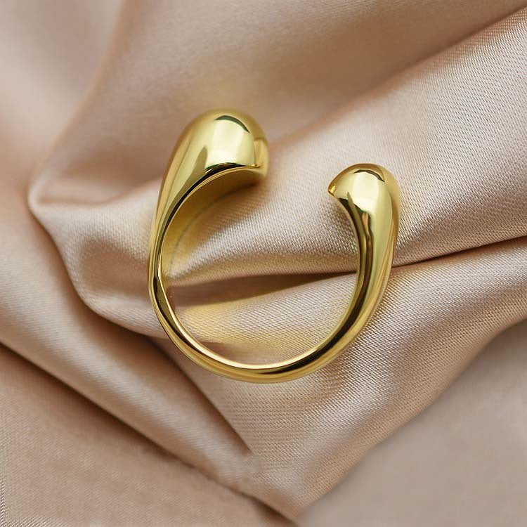 Gold Metal Brass Plated Rings