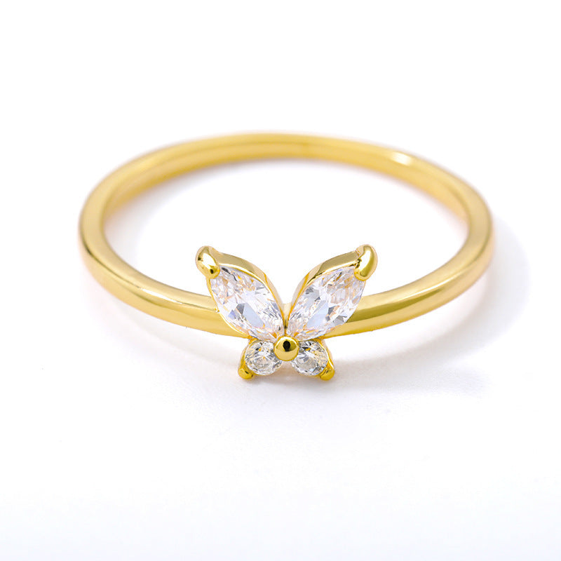 Charm Butterfly Ring