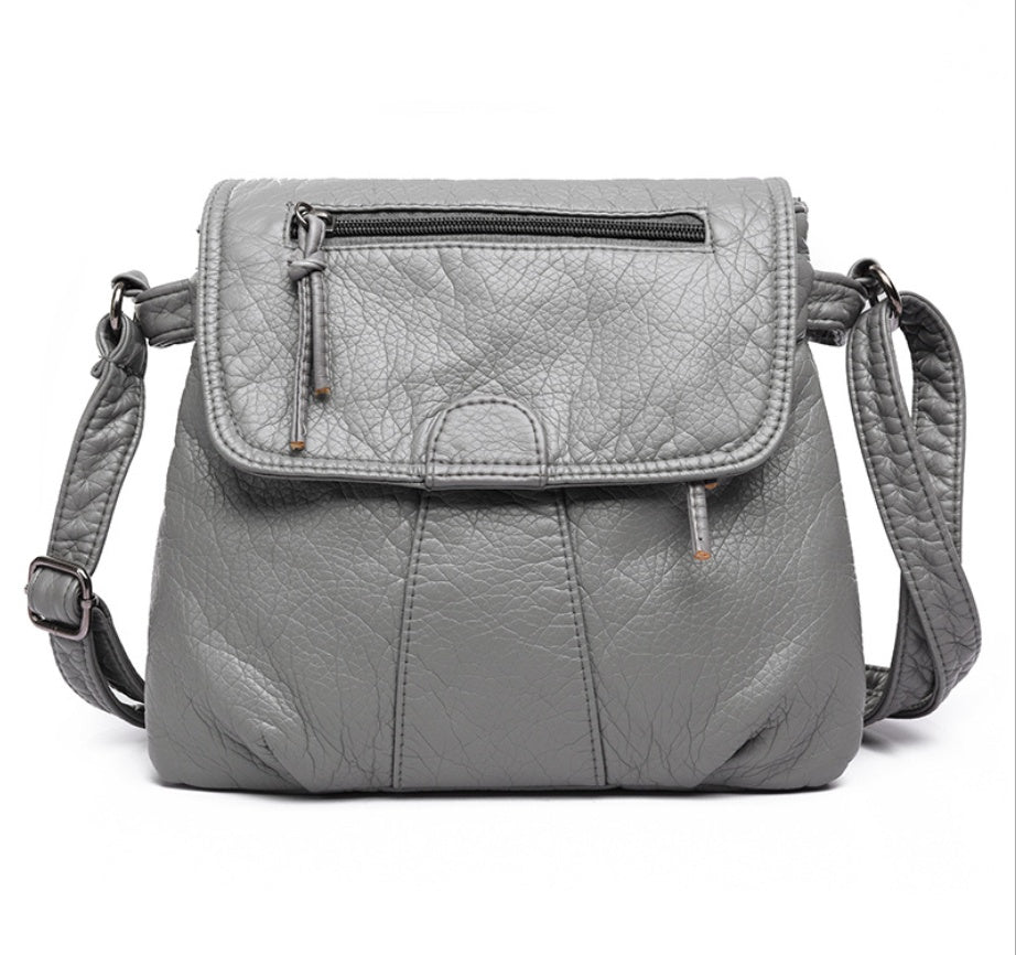 Crossbody Soft PU Leather Shoulder Bag
