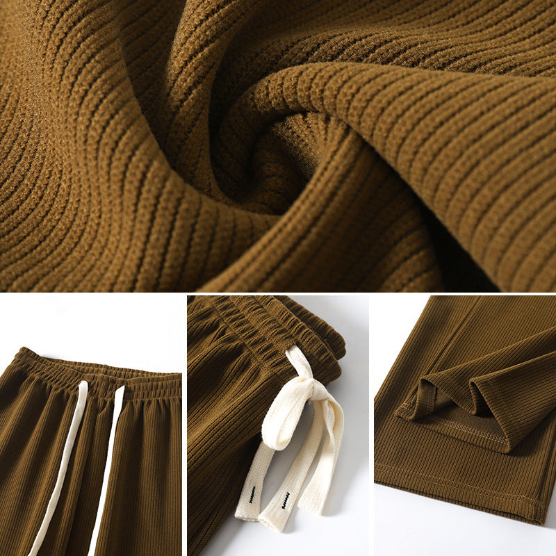 Makaron Knitted Wide Leg Pants