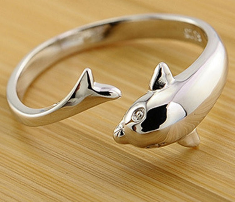 High Quality Cute Dolphin Ring