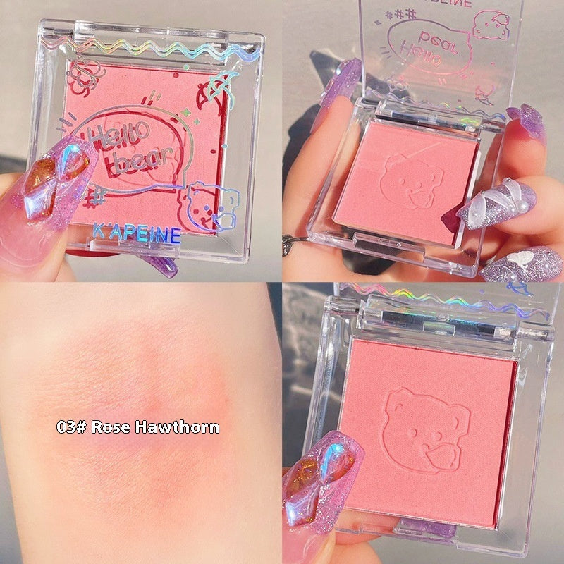 Monochrome Blush Matte Makeup