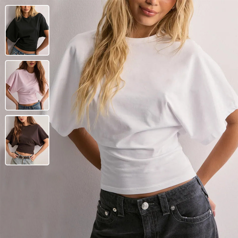 Summer Batwing Sleeve T-shirt