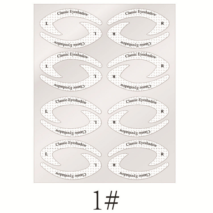 Eyeliner Eye Template Sticker