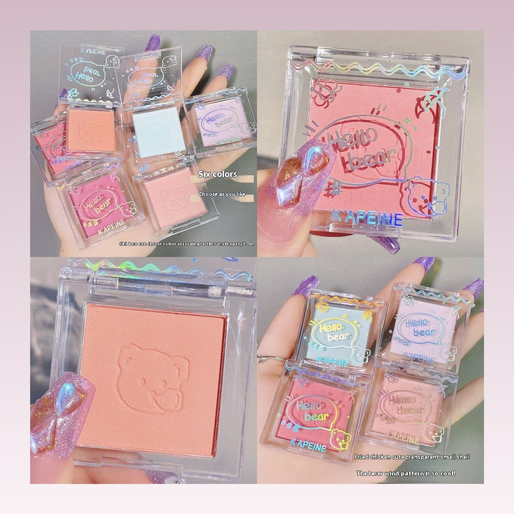 Monochrome Blush Matte Makeup