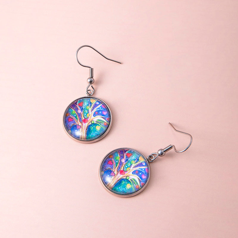 Tree Of Life Dangle Earrings