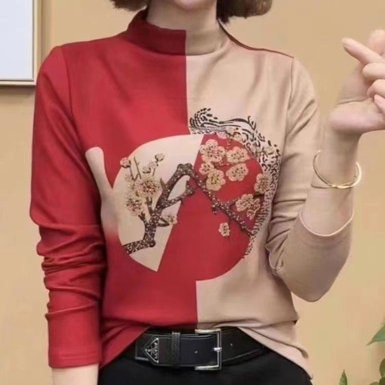 Turtleneck Fashion Top