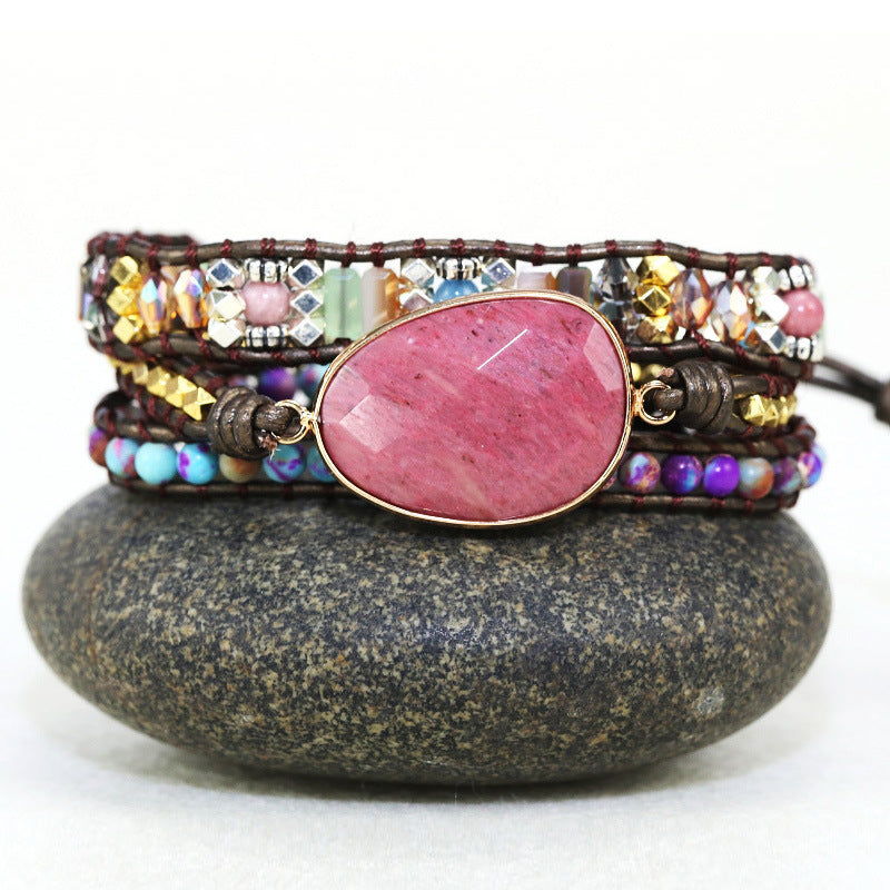 Hand-woven Natural Stone Bracelets