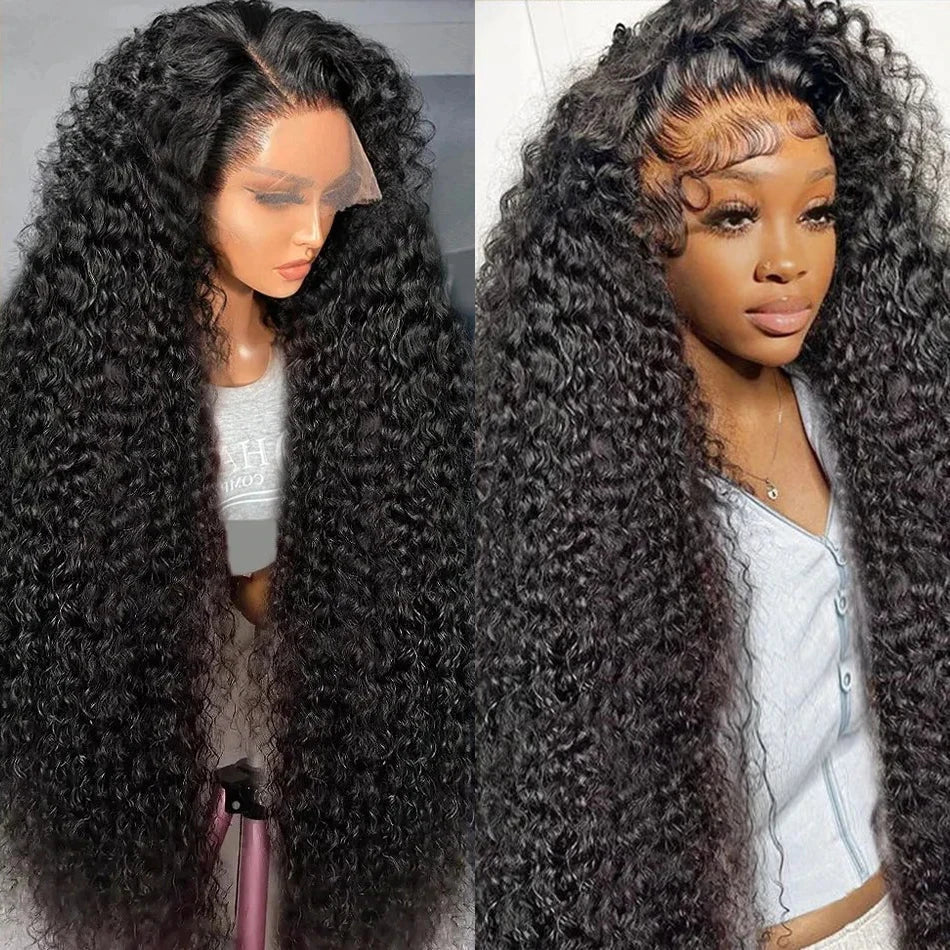 HD Deep Wave Curly Lace Front Hair Wig