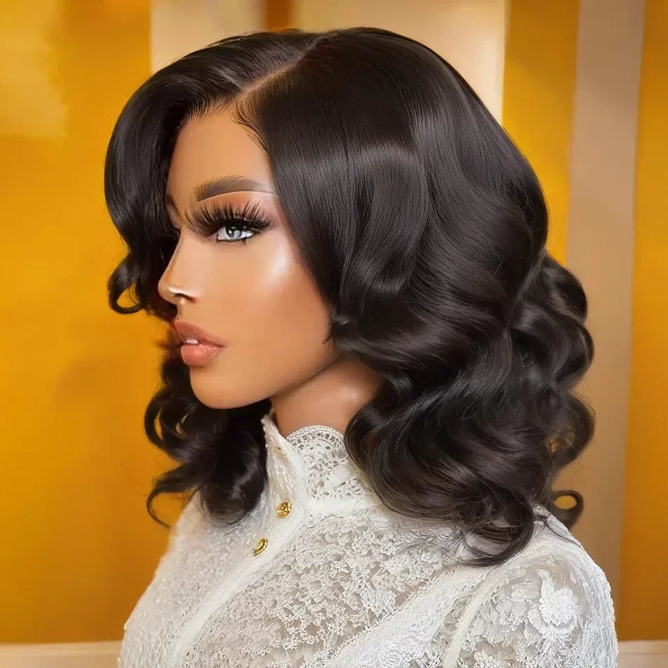 Body Wave Short Human Hair Wigs