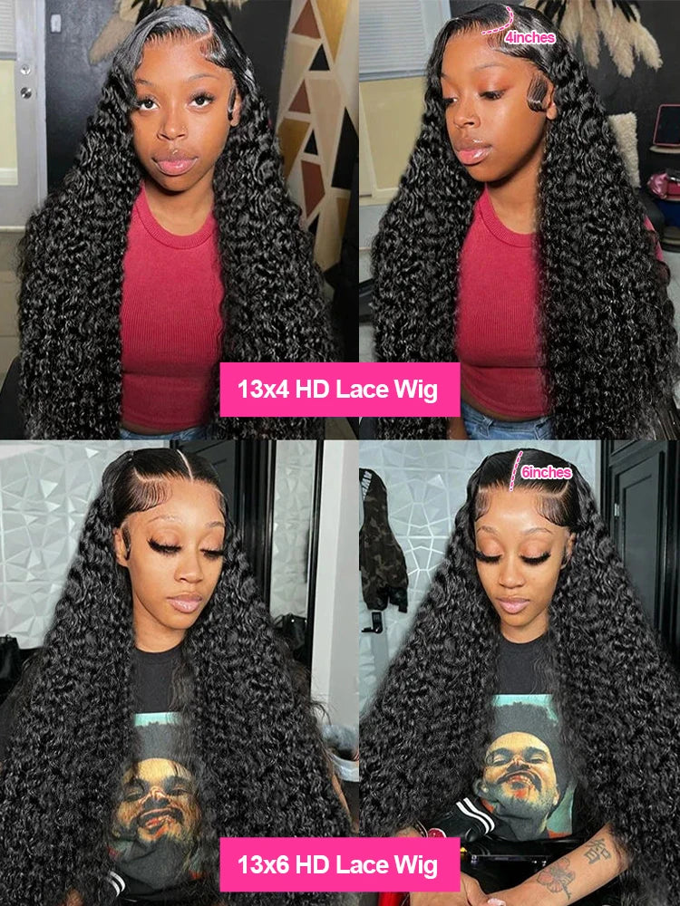 High Density Loose Deep Wave HD Lace Wig