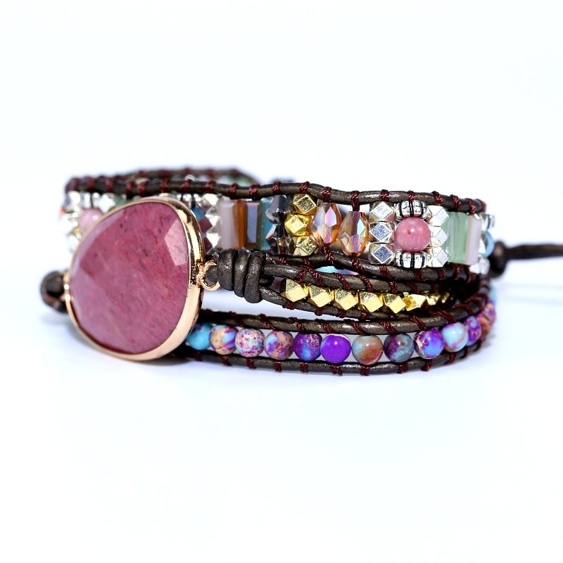 Hand-woven Natural Stone Bracelets