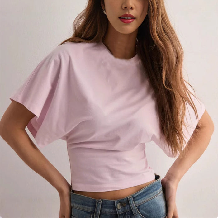 Summer Batwing Sleeve T-shirt