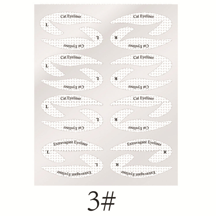 Eyeliner Eye Template Sticker