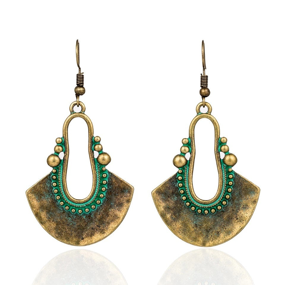 Vintage Boho Ethnic Drop Earrings